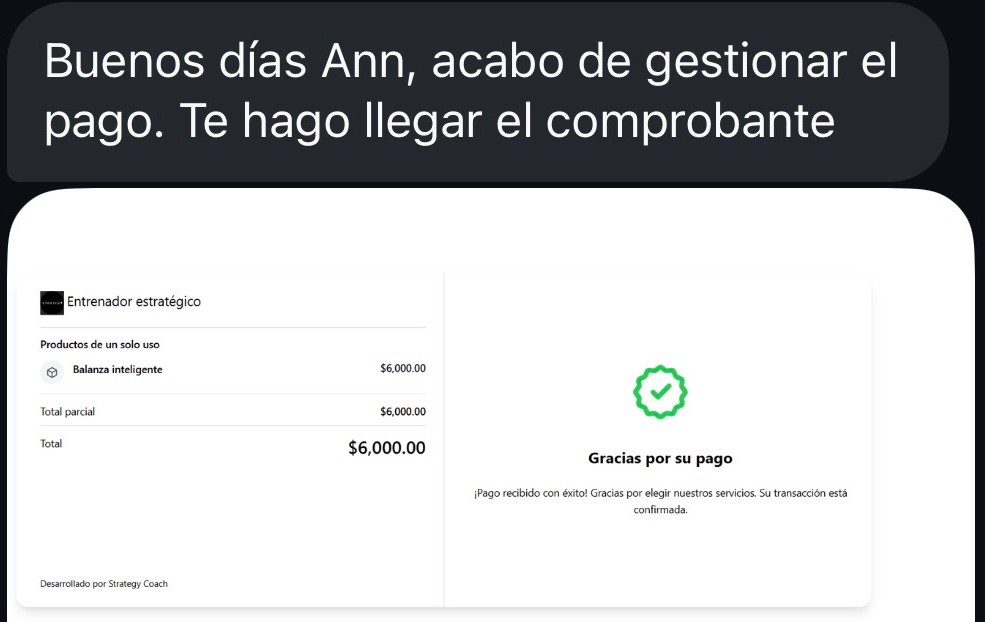 Comprobante de pago